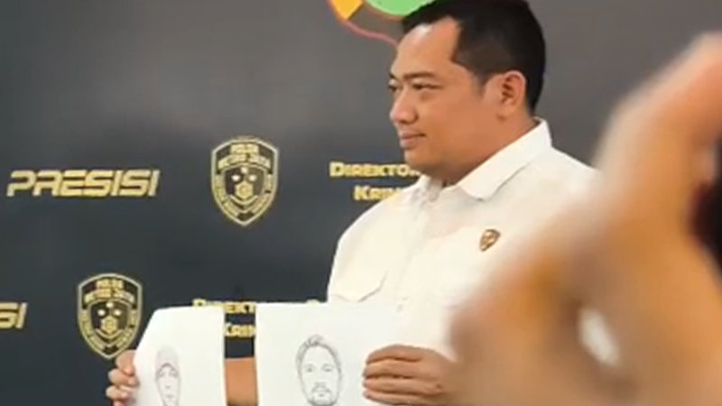Gambar Polda Metro Jaya Ungkap Perkembangan Aksi Anarkis 270826, Keluarkan Sketsa Wajah Dua Terduga Penganiayaan Hingga Korban Meninggal  Dunia.